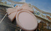 Accessories - 10 Pcs Of Resin Pink Oval Bow Tie Cameo Cabochon Base Settings Match 18x25mm A4906