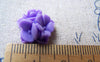 Accessories - 10 Pcs Of Resin Star Flower Cameo Cabochon Assorted Color 15mm  A3612