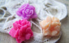 Accessories - 10 Pcs Of Resin Star Flower Cameo Cabochon Assorted Color 15mm  A3612