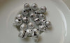 Accessories - 10 Pcs Of Silver Color Star Dust Bells Jingle Bells Charms  8mm A6555