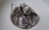 Accessories - 10 Pcs Of Tibetan Silver Antique Silver Conch Sea Snail Charms 13x21mm A1219