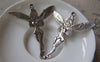 Accessories - 10 Pcs Of Tibetan Silver Antique Silver Fairy Pendants Charms 46x52mm A4450