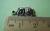 Accessories - 10 Pcs Of Tibetan Silver Antique Silver Lovely Owl Charms 13x16mm A1837