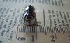 Accessories - 10 Pcs Of Tibetan Silver Antique Silver Thatched Cottage Beads Charms 11x15mm A1115