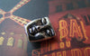 Accessories - 10 Pcs Of Tibetan Silver Lovely Lady's Face Spacer Beads Charms 10x12mm A4089