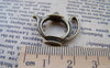 Accessories - 10 Pcs Teapot Beads Antique Bronze Rondelle Frame Charms 18x22mm A3351
