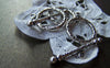 Accessories - 10 Sets Antique Silver Dotted Toggle Clasps A1261