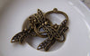 Accessories - 10 Sets Of Antique Bronze Dragonfly Toggle Clasps  A5083