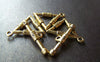 Accessories - 10 Sets Of Antique Gold Triangle Toggle Clasps A1263