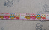 Accessories - 10 Yards (9.1 Meter) Yarn Weave Stitched Owl Ribbon Label String A6856