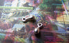 Accessories - 100 Pcs Antique Silver Small Tear Drop Teardrop Charms 3x6mm A2745