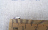 Accessories - 100 Pcs Antique Silver Small Tear Drop Teardrop Charms 3x7mm A1010