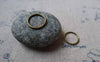 Accessories - 100 Pcs Of Antique Bronze Jump Rings 14mm 16gauge A5505