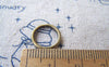 Accessories - 100 Pcs Of Antique Bronze Thick Jump Rings 12mm 14gauge A2436