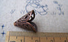 Accessories - 100 Pcs Of Antiqued Copper Filigree Cone Bead Caps 16x16mm A2713