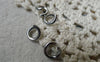 Accessories - 100 Pcs Of Chrome Tone Iron OD Jump Rings 9mm 13 Gauge A6122