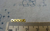 Accessories - 100 Pcs Of Gold Plated Five Hole Connectors 3.5x17mm A5466