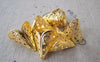 Accessories - 100 Pcs Of Gold Tone Filigree Cone Bead Caps 16x16mm A4446