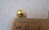 Accessories - 100 Pcs Of Gold Tone Filigree Iron Bead Caps 8mm A2268