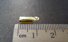 Accessories - 100 Pcs Of Gold Tone Large Fold Over Crimp Head Clasps 4x11mm A1016