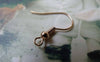 Accessories - 100 Pcs Of KC Gold Tone Fish Hook Earwire Findings 18mm  A6743