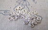Accessories - 100 Pcs Of Silver Tone Brass Jump Rings  4mm 22gauge A2344