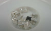 Accessories - 100 Pcs Of Silver Tone Iron Ribbon Ends Clamps Fasteners Clasps  6mm  A5931