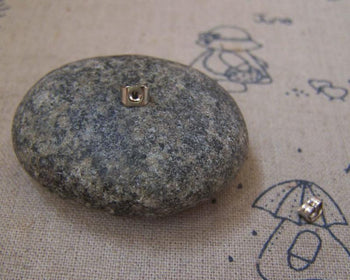 Accessories - 100 Pcs Of Silvery Gray Iron Butterfly Backs Backings Earnuts Earring Stoppers One Size Fits All A5162