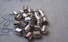 Accessories - 100 Pcs Of Silvery Gray Nickel Tone Bead Tassel Caps 6x7mm A4836