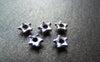 Accessories - 15 Pcs Of Antique Silver Tiny Spacer Bead Caps 5.5mm A2835