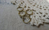 Accessories - 150 Pcs Of Antique Bronze Split Rings 10mm 22gauge A5658