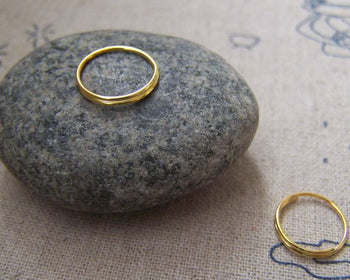 Accessories - 150 Pcs Of Gold Tone Split Rings 12mm A2183