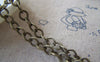 Accessories - 16 Ft (5m) Antique Bronze Chunky Embossed Textured Cable Chain 5.5x7mm A4426
