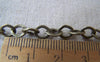 Accessories - 16 Ft (5m) Antique Bronze Chunky Embossed Textured Cable Chain 5.5x7mm A4426