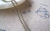 Accessories - 16ft (5m) Of Antique Bronze Brass Bead Chain 1.5mm  A2031