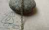 Accessories - 16ft (5m) Of Antique Bronze Brass Flat Oval Cable Chain 2.8x3.2mm A6428