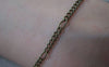 Accessories - 16ft (5m) Of Antique Bronze Steel Figaro Chain Link 2.5mm A4434