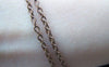 Accessories - 16ft (5m) Of Antique Copper Brass Flat Oval Cable Chain 2mm A3037