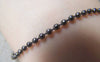 Accessories - 16ft (5m) Of Gunmetal Black Iron Bead Chain 2.4mm A4566