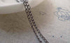 Accessories - 16ft (5m) Of Gunmetal Black Iron Curb Chain  1.8mm A6239