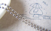 Accessories - 16ft (5m) Of Silvery Gray Nickel Tone Iron Bead Chain 2.4mm A4571