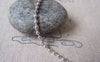 Accessories - 16ft (5m) Of Silvery Gray Nickel Tone Iron Bead Chain 2.4mm A4571