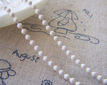 Accessories - 16ft (5m) Of White Electrophoresis Bead  Chain 2.4mm A2337