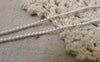 Accessories - 16ft (5m) Of White Electrophoresis Brass Bead Chain 1.5mm A7443