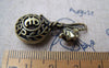Accessories - 2 Pcs Antique Bronze Money Bag Sack Euro Pound GBP Charms Pendants  15x35mm A486