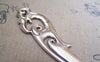 Accessories - 2 Pcs Antique Silver Phoenix Shaped Chinese Hairpin Large Size 25x162mm A2174