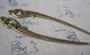 Accessories - 2 Pcs Of Antique Bronze Phoenix-Shaped Chinese Hairpin Size 25x162mm A1589