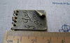 Accessories - 2 Pcs Of Antique Bronze Two Pages Love Letter Charms Pendants 21x26mm A2958