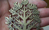Accessories - 2 Pcs Of Birds On Tree Pendants Connectors Charms Antique Bronze Finish 57x67mm A285