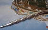 Accessories - 2 Pcs Of Tibetan Silver Fish Bookmarks 131mm A4925